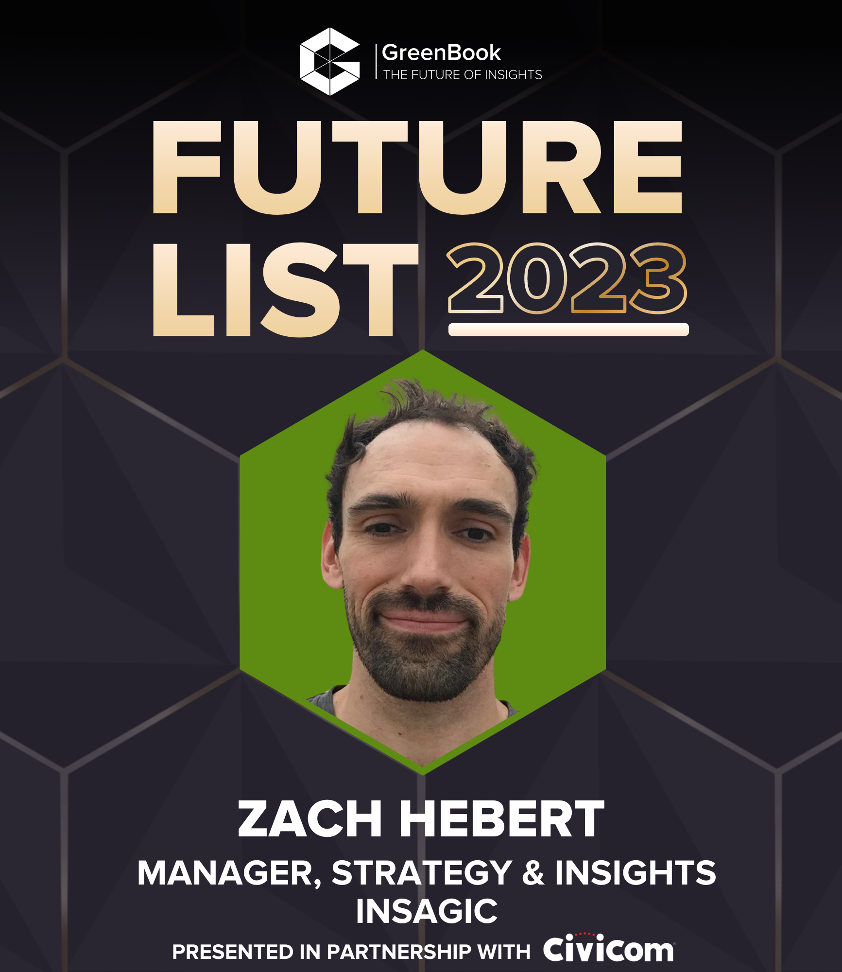 Zach Hebert Named to Greenbook’s Future List 2023
